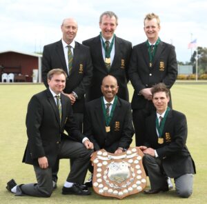 The winning MacRobertson Shield England team from 2022